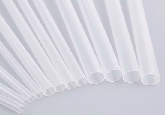 Biologisch abbaubare, einzeln verpackte, kompostierbare Safttrinkhalme in Lebensmittelqualität für Smoothies