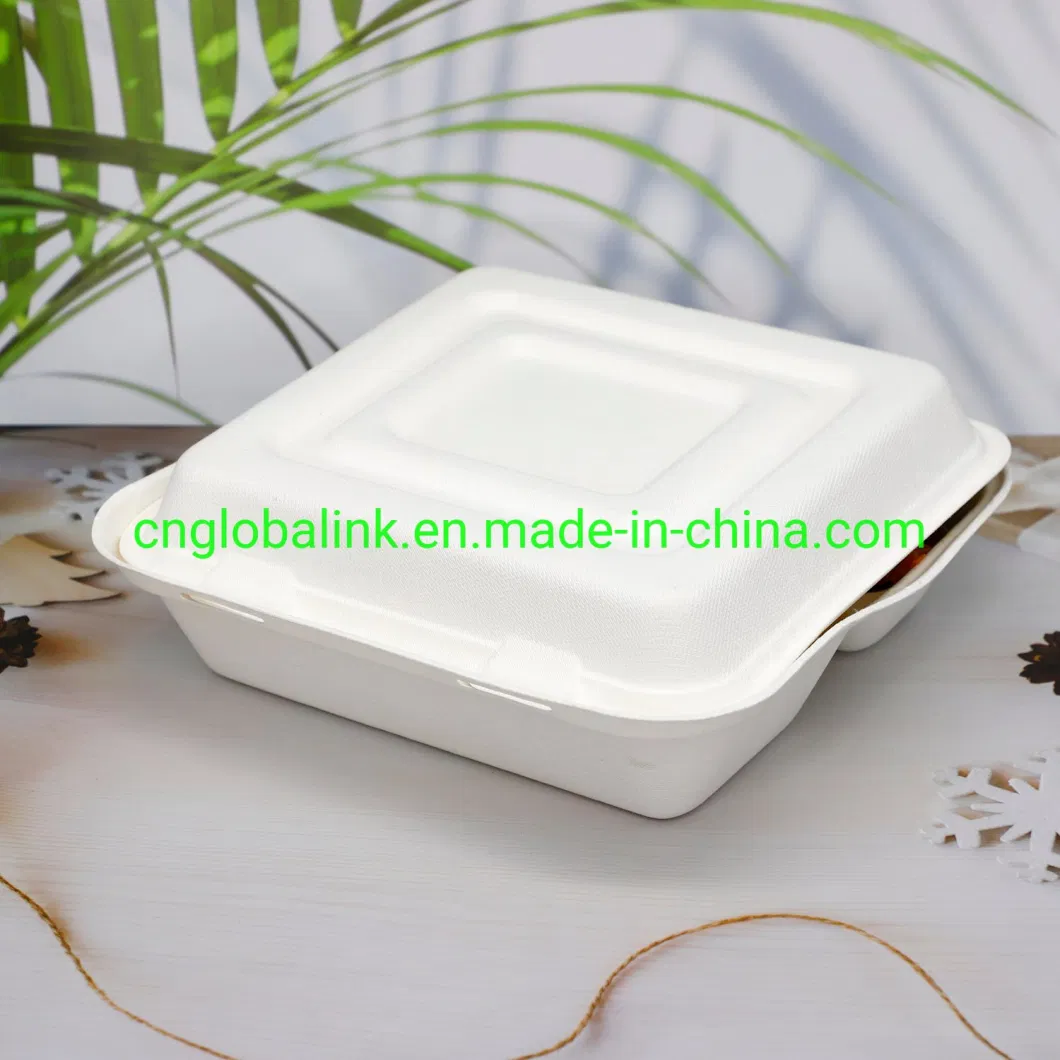 Biodegradable Food Packaging Container Sugarcane Container