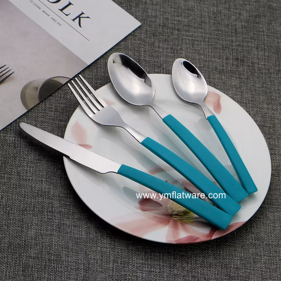 Hersteller von Besteck aus Edelstahl mit Kunststoffgriff